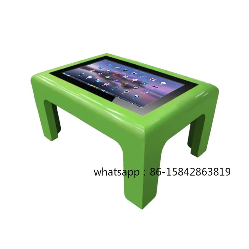 Teaching Touch Table Children Kids Playing Learning Table with Movable Stand and Colorful Cases