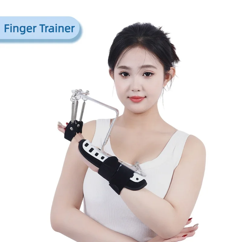 

Finger Training Support Hand Rehabilitation Training Finger Orthotics for Stroke Hemiplegia Patients Tendons Exerciser
