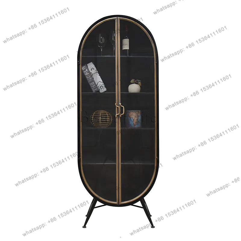 zj.Modern Simple Stylish Wine Cabinet High Quality Bar Alcool Meuble Bar Furniture Living Room House Wine Bar Cabinet Display