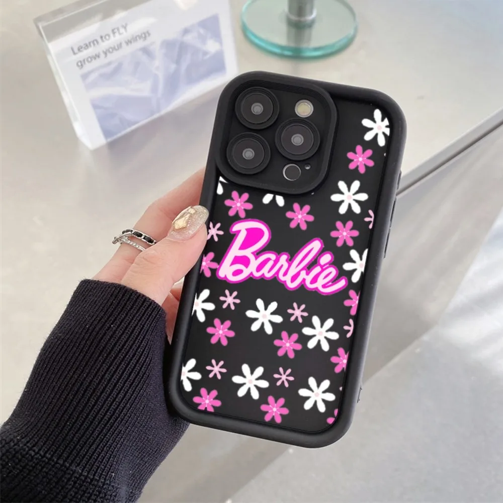 Barbie Cartoon Phone Case For iPhone 15 14 12 11 13 PRO MAX Plus X XS XR Soft TPU Back Cover