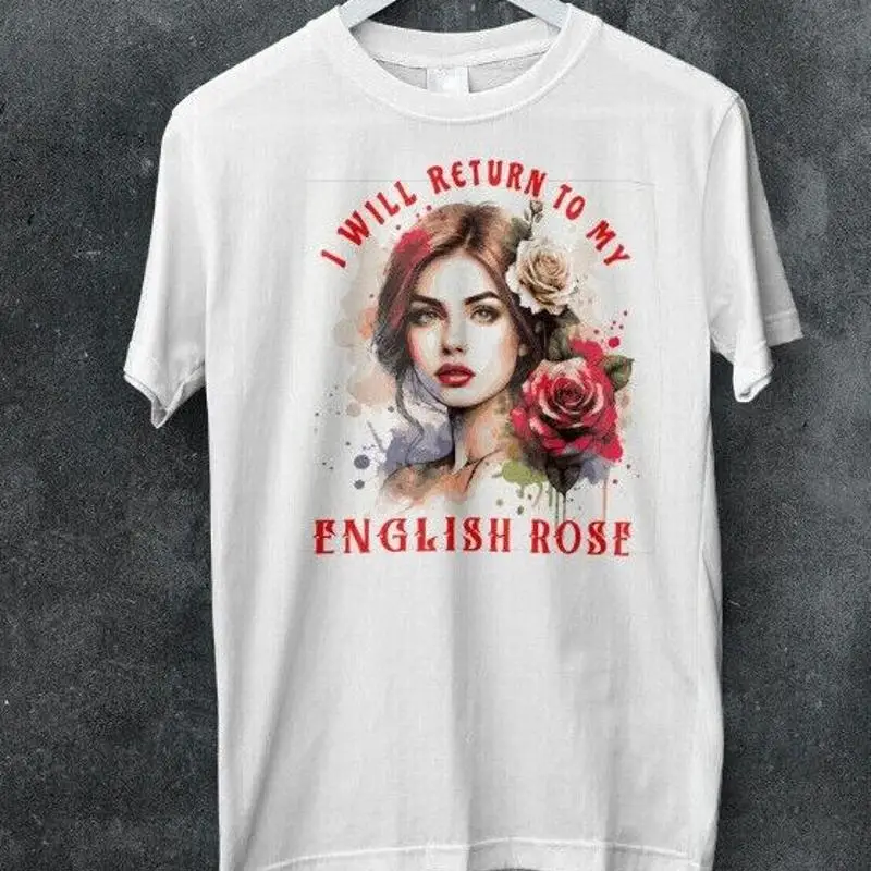 Camiseta inspirada en The Jam English Rose, diseño clásico de Paul Weller 1970