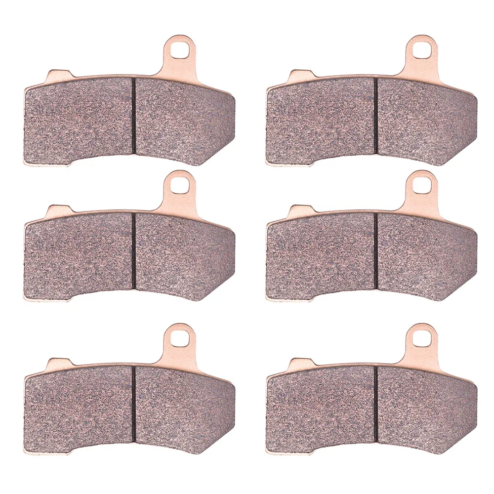 Front Rear Brake Pads For HAR/LEY DAVID/SON FLTR Road Glide Road Glide FLHRC Road King Classic Oversize rotor available 08-2020