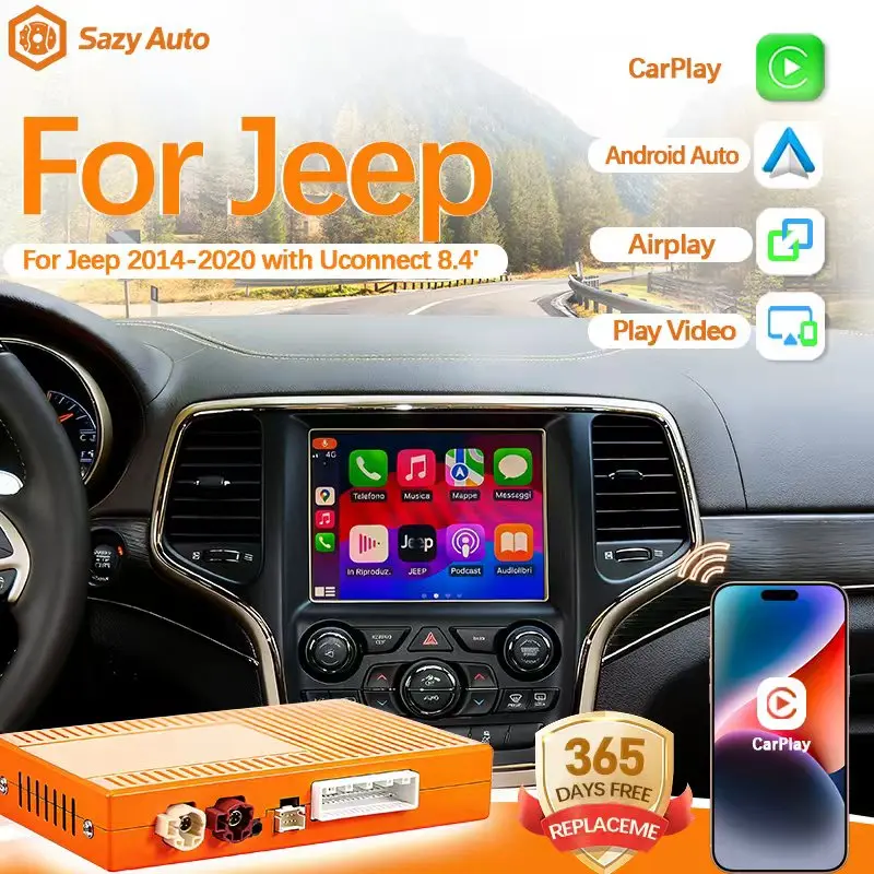 Sinairyu Apple Carplay Android Auto Aftermarket Camera Wireless