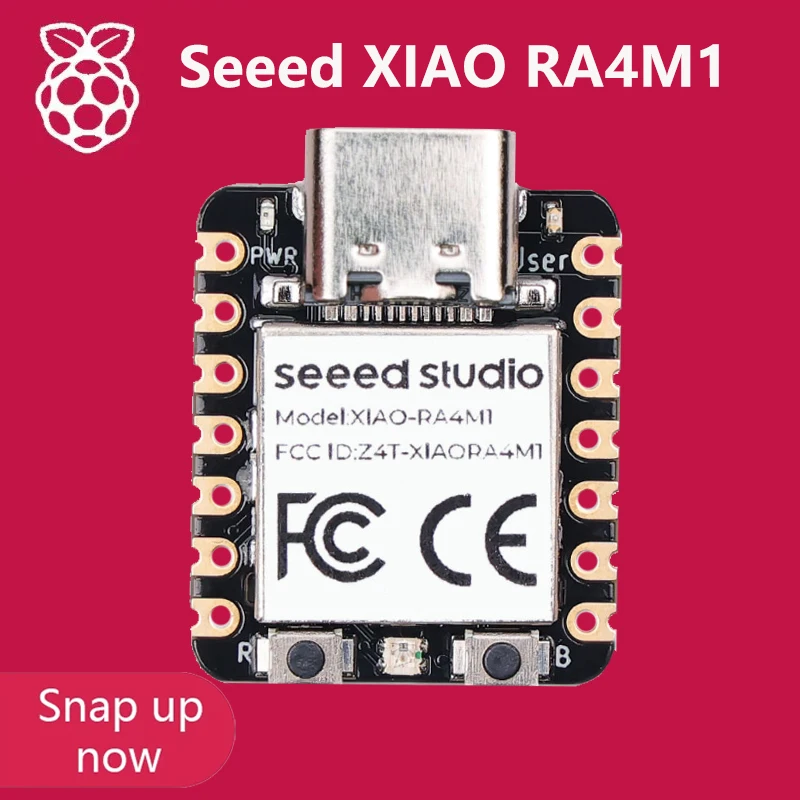 

Seeed XIAO RA4M1 — самая маленькая плата Dev на основе 32-битной пластины Renesas RA4M1, Arduino IDE-гота, 19 графических процессоров, светодиодов RGB, CAN BUS, USB 2.0