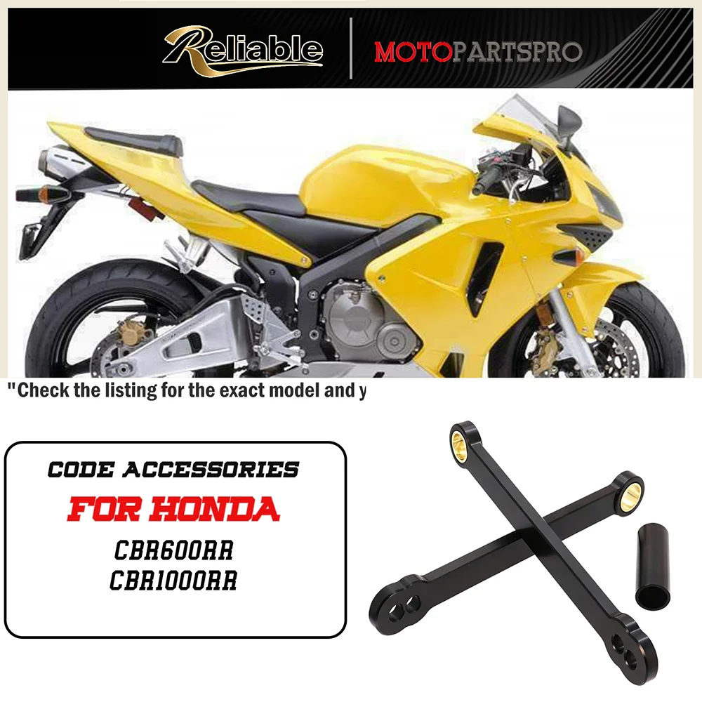 For HONDA CBR600RR 03-06 CBR1000RR 04-07 CBR 600 1000 RR Lowering Links Kit  Motorcycle Rear Cushion Lever Connecting Adjustable