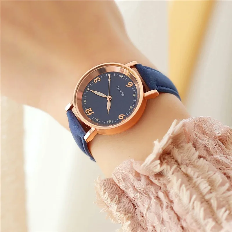 Nieuwe Luxe Merk Vrouwen Lichtgevende Charmante Kleine Punt Frosted Riem Polshorloge Casual Luxe Rvs Wijzerplaat Casual Horloge