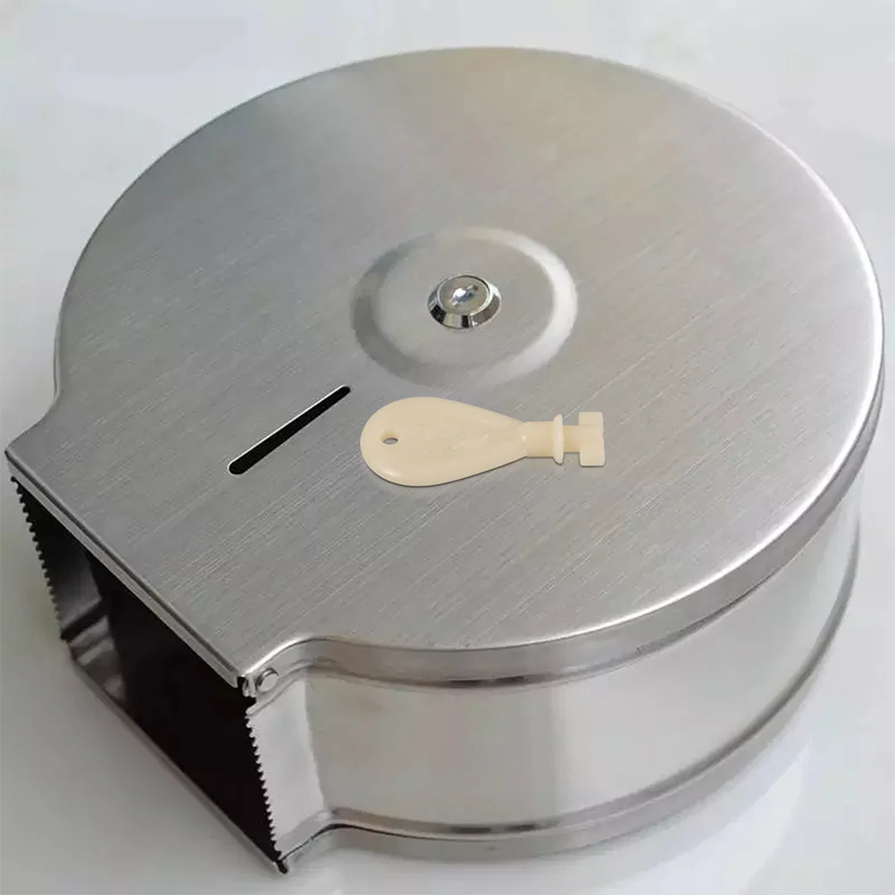 4Pcs Paper Towel Dispenser Key ABS Lock for Toilet Paper Holder Commercial Tissue Box Replacement Convenient Access Tool