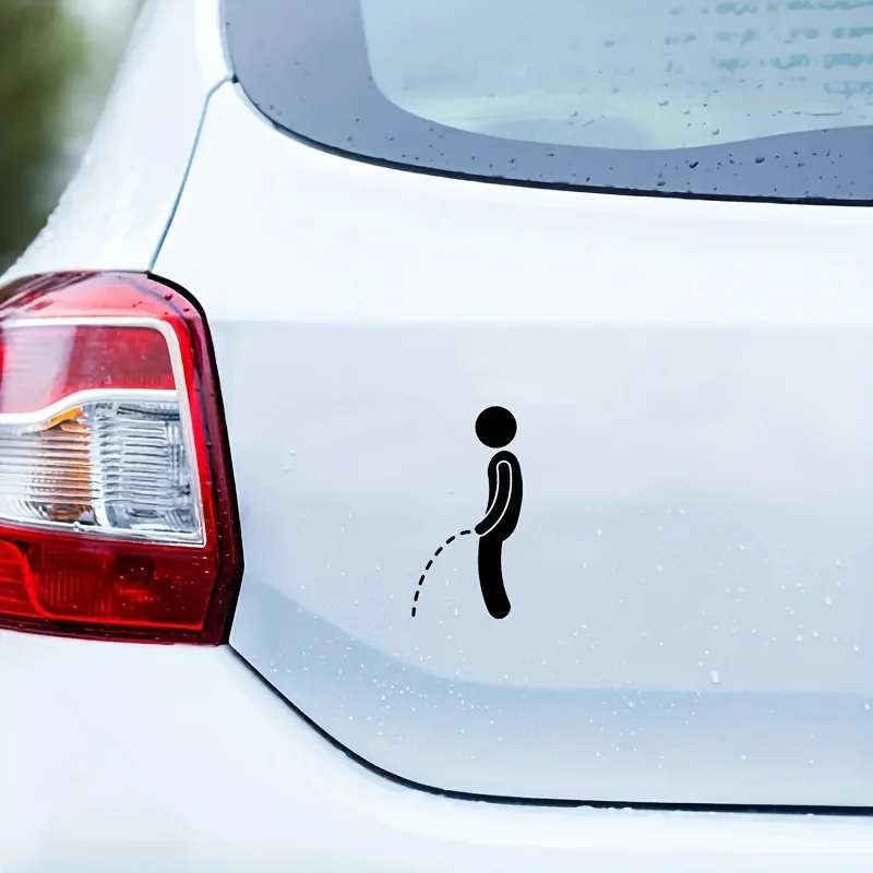 Funny Bathroom Sticker Wash Hands Vinyl Decal Matte Waterproof Removable Car Window Wall Truck Toilet Decor