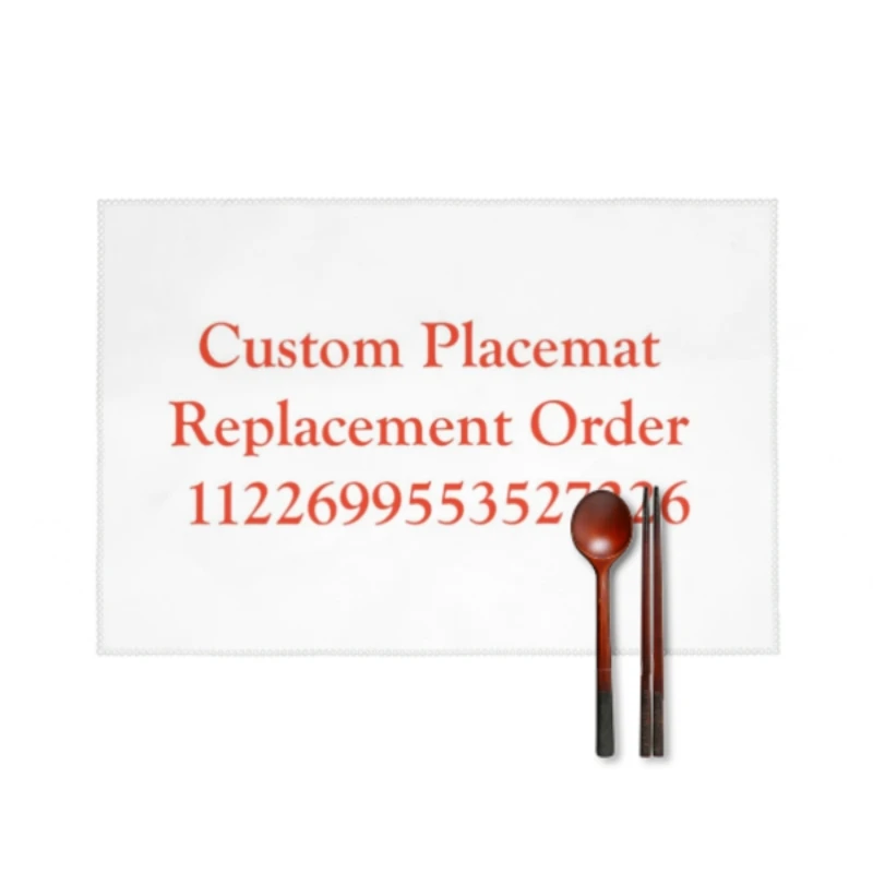 Custom Placemat Replacement Order 1122699553527226