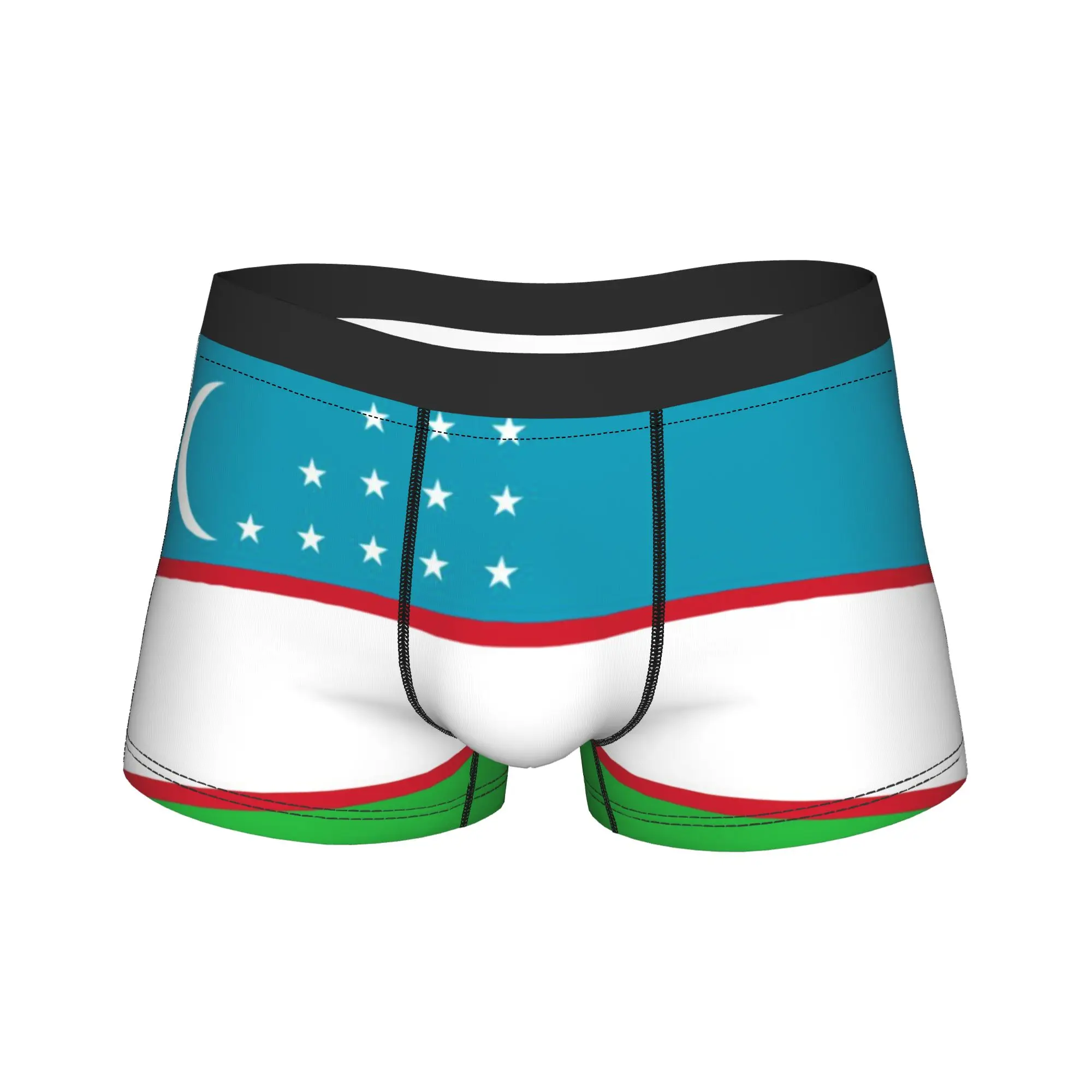 Uzbekistan Flag Uzbek Pride Uzbekistani Central Asian Men's Boxers Shorts Ultra Soft Underwear  Shorts Boxer Briefs
