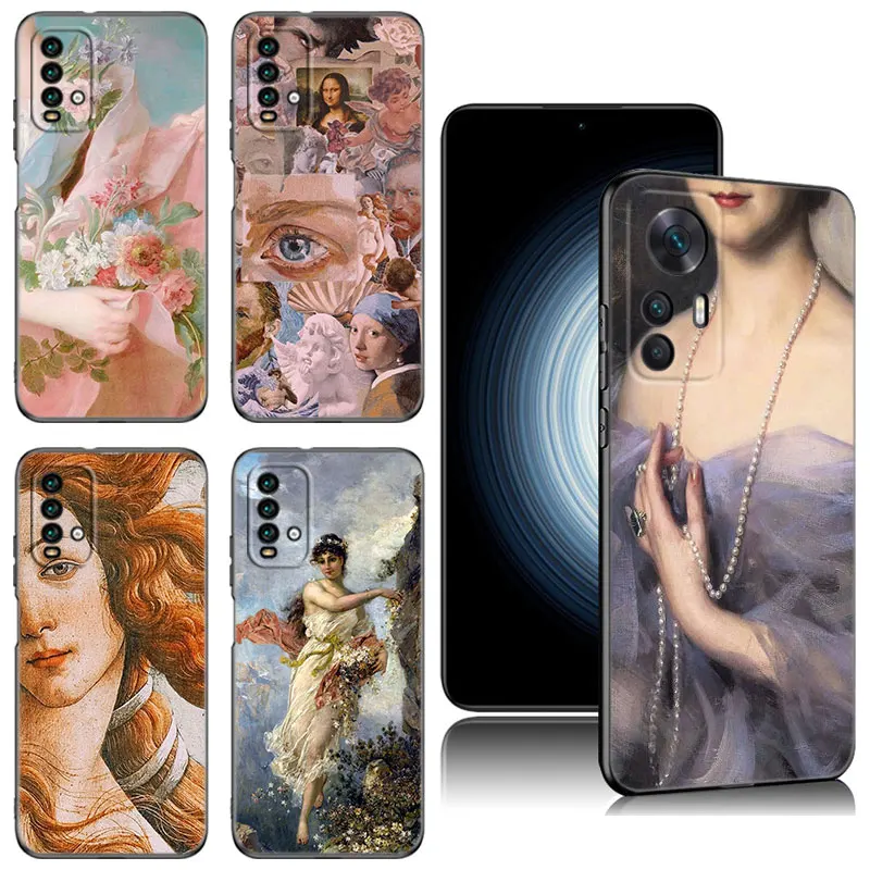 The Birth Of God Phone Case For Xiaomi Redmi K40 K50 Gaming Note 6 7 K20 K60 Pro 7A 8A 9A 9C 9i 9T 10A 10C 12C A1 A2 Plus Cover