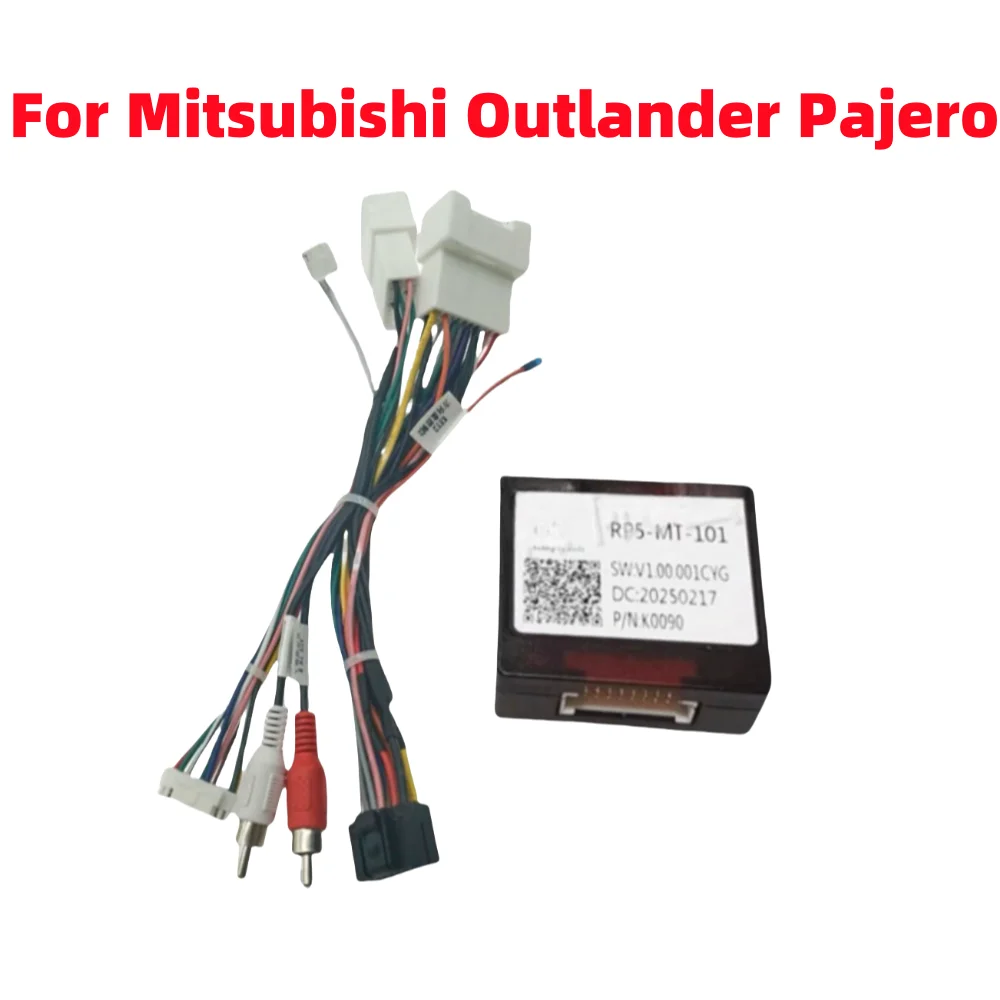 Simple Canbus Box RP5-MT-101 For Mitsubishi Outlander Pajero Support 360 Original Camera Stereo Wire Aftermarket Android adapter