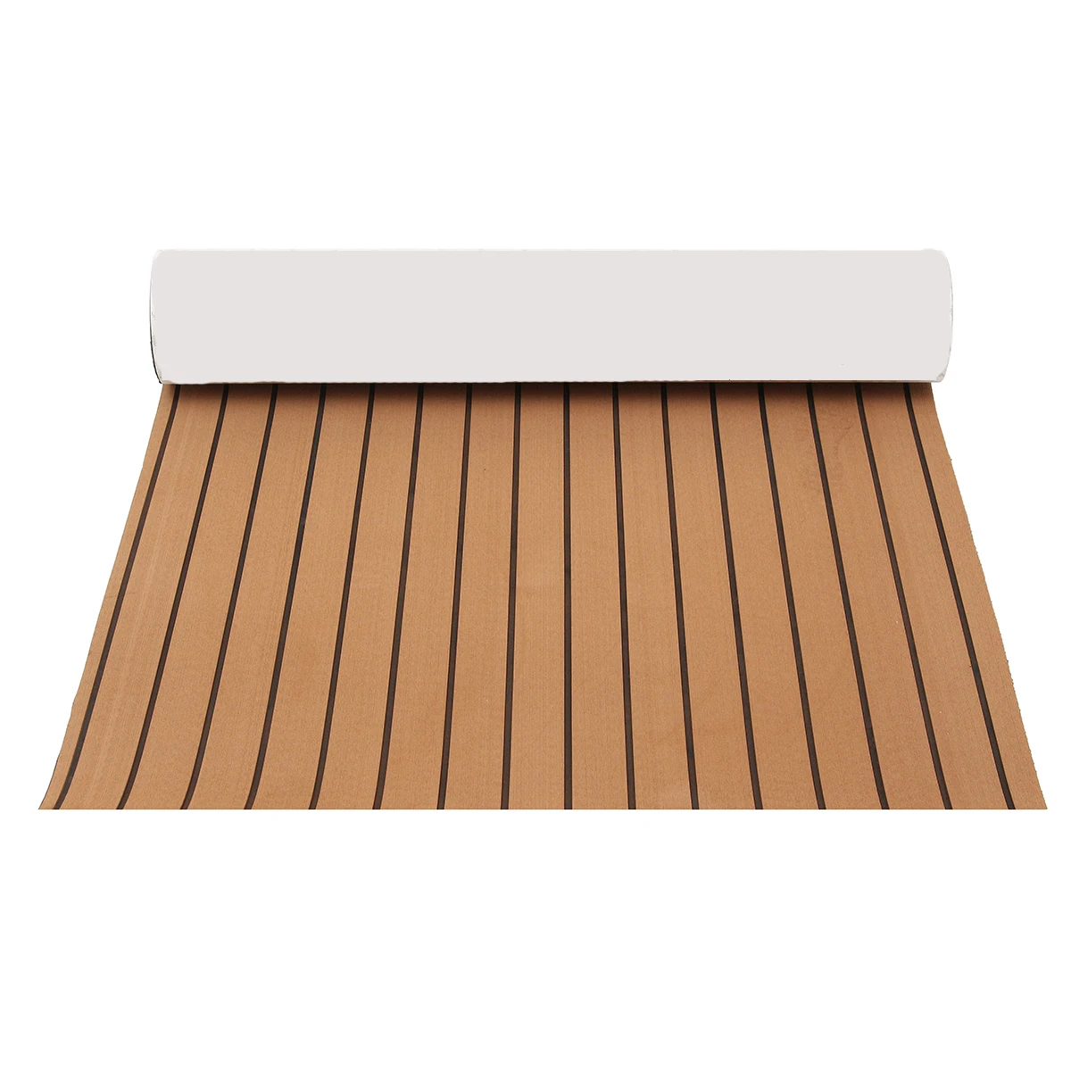 3000X900X6Mm Bootvloeren Zelfklevende Eva Boot Jacht Marine Vloeren Faux Teak Blad Pad Schuim Vloermat - afbeelding 2