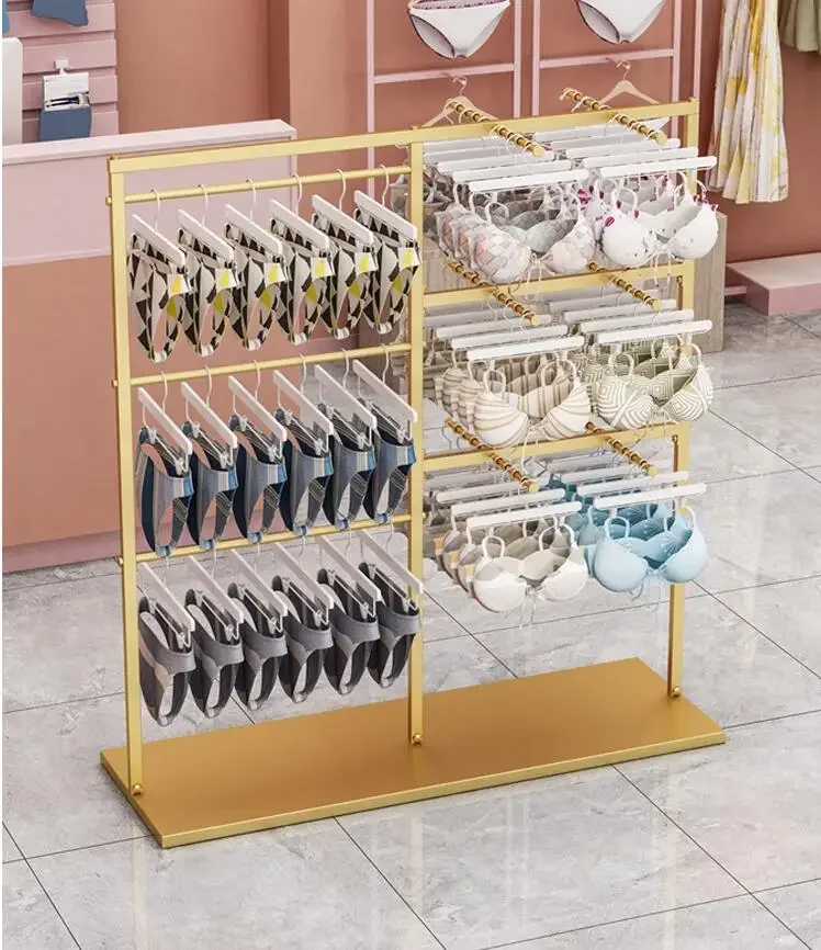 Underwear rack clothing store high-end display rack underwear bra hanger stall shorts skirt display rack