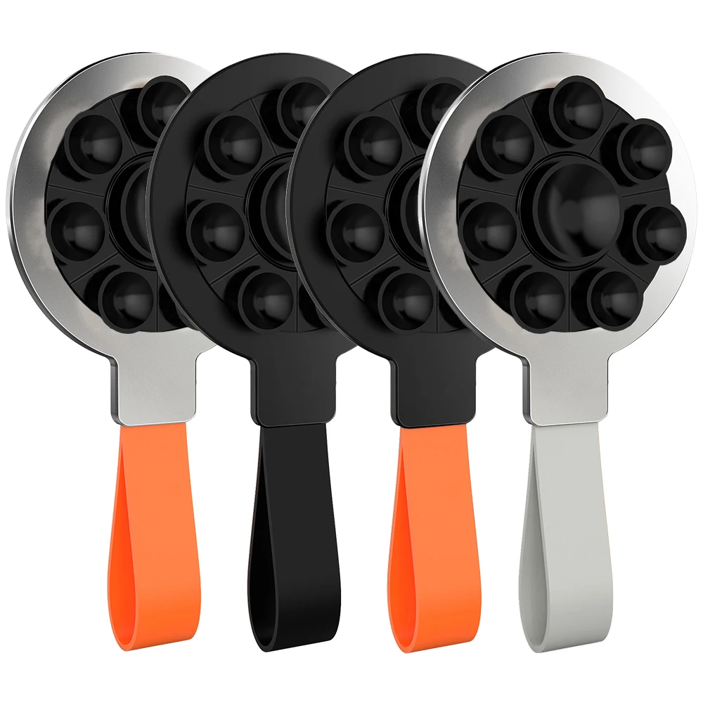 

Stand For Tablet Magnetic 2 Sections Silicone Rubber Sucker Ring Phone Handphone Popsocket Magsafe Ipad Holder Double Side Silic