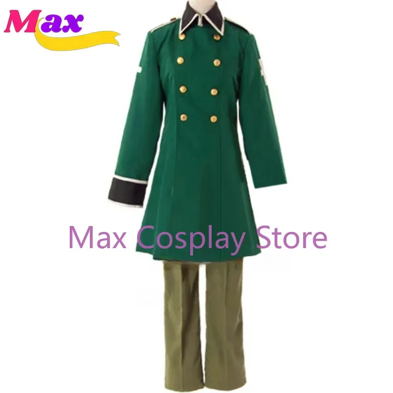

Max Cos Custom size Axis Powers Hetalia Basch Zwingli Switzerland Uniform Full Set Anime Cosplay Halloween party Costume