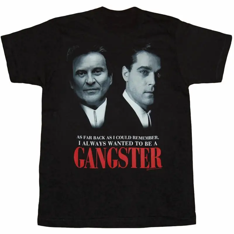Goodfellas Grayscale Portraits Mobsters T-Shirt