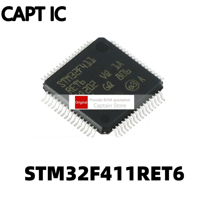 

5 шт. STM32F411RET6 посылка LQFP64
