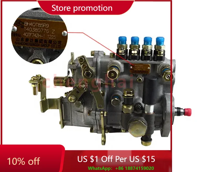 

Forklift Parts Diesel Engine 498 Fuel Injection Pump With OEM:BH4QT85R9/4QTF74ZH-1