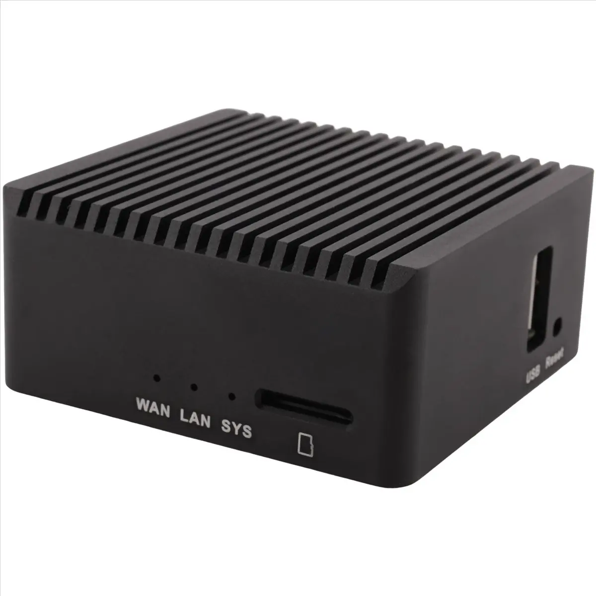 DT!~D456 HOT- R2S Metalen Shell Openwrt Systeem RK3328 Router Dual Gigabit Poort 1Gb Geheugen