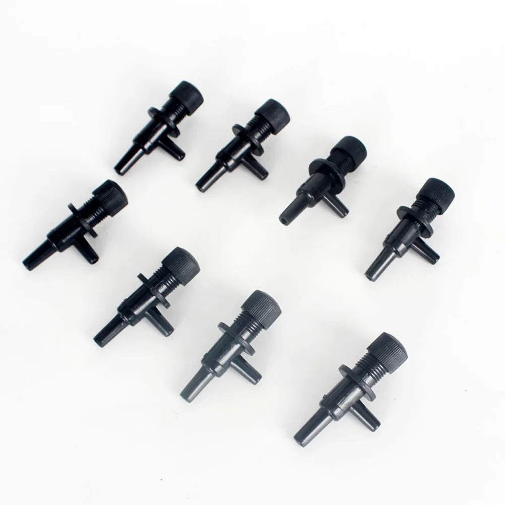 10 PCS Adjust Fish Tank Oxygen Pump Regulating Valve Aquarium Plastic Control Air