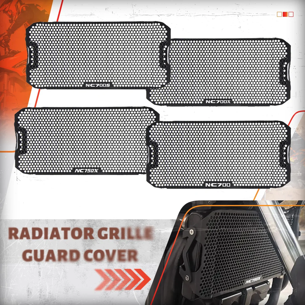 

NC 700X/N NC 750X/S Motorcycle For HONDA NC750X NC750S 2013-2021 NC700N NC700X 2011-2016 Radiator Grille Guard Protector Cover