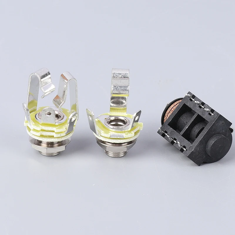 مقبس تثبيت لوحة الصوت ، مقبس أحادي ثنائي القطب ، رين ، ستيريو TRS ، 3 قطب ، NYS230 #4