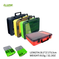 ILURE-Large-Capacity Fishing Lure Hook Boxes Multifunctional Carp Fishing Accessory Storage Box Portable High Strength Bait Case