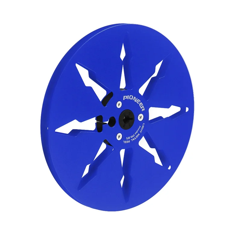 BNVN-7 Polegadas Abridor de 8 Buracos Carretel Vazio Gravadores de Fita de Alumínio Forpioneer Gravador de Áudio Analógico Azul