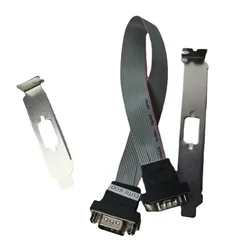 Full and Low Profile Half Size Bracket Mainboard VGA Interface 15Pin Male To Video Computer Monitor TV Projector Cable 30cm