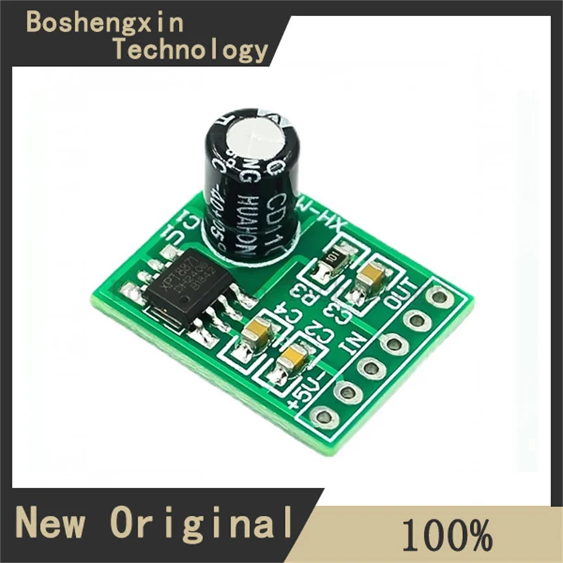 

1Pcs XPT8871 mini amplifier board 5V mono audio amplifier module DIY mini speaker amplifier 5W