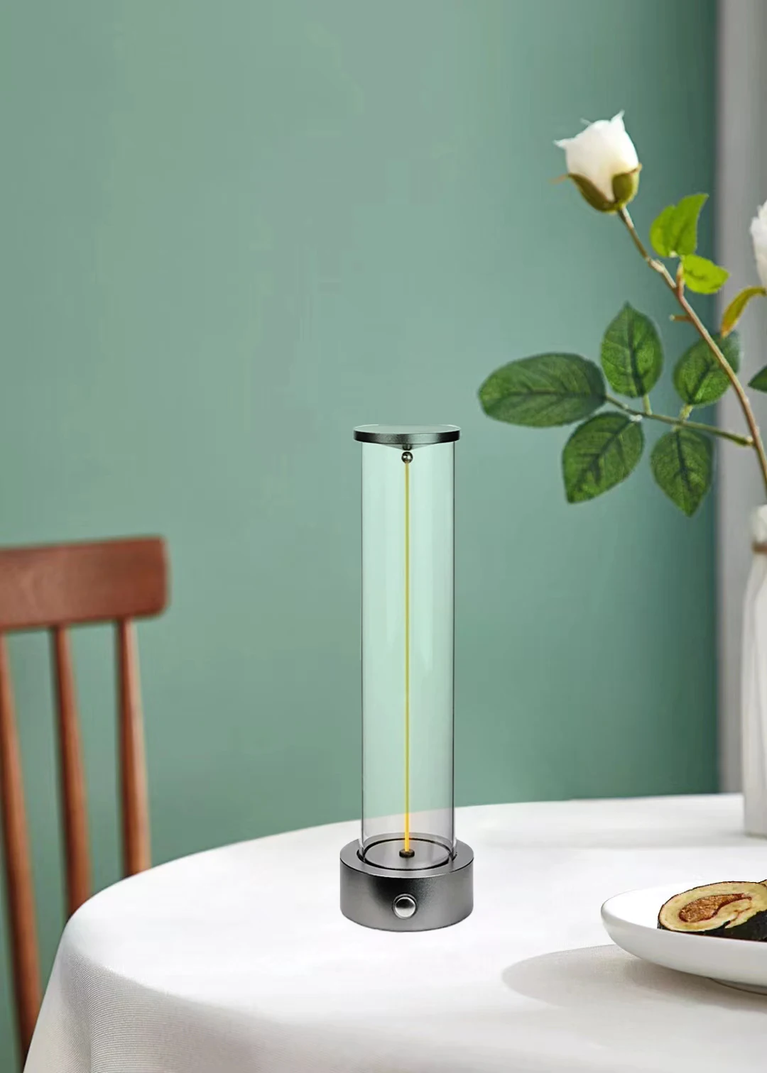 Minimalist Table Lamp Bedside Cordless Desk Lamp NEW LIGHT Designed Large Charge Modern Nightstand Lights 3 Level Touch Dimmable