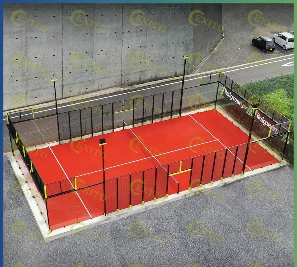 Newly Upgraded Indoor Installation Team Offers Panoramic Paddle Court Professional Paddle Tennis Courts
