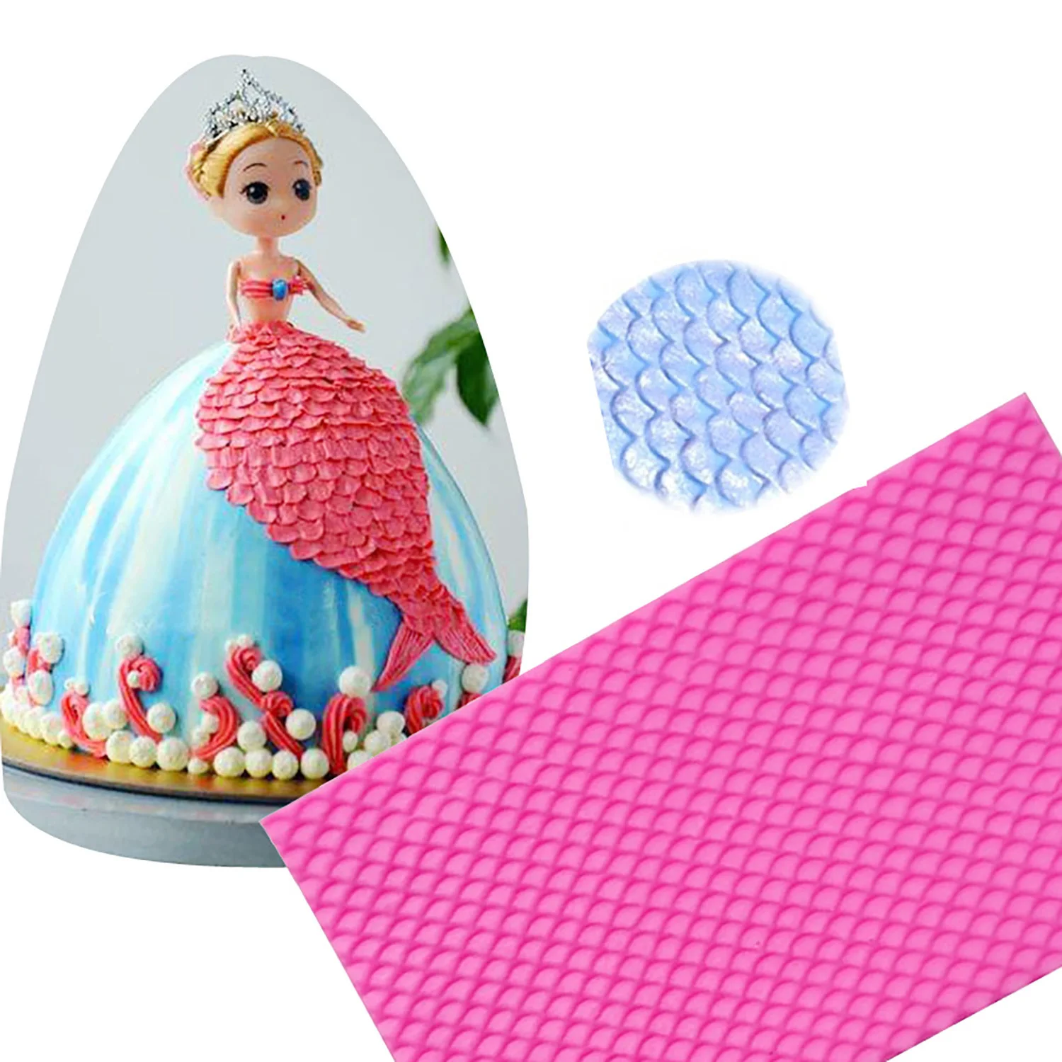 Square Brick Lace Zebra Pattern Silicone Mold for Gummy Cake Border Decorating Chocolate Candy Supplies