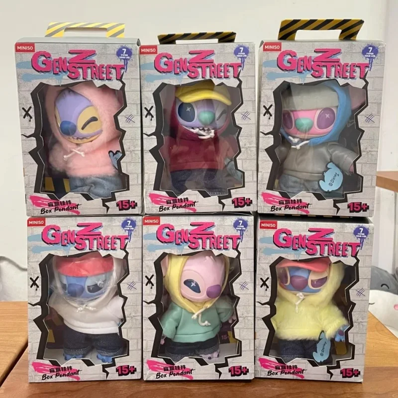 

Disney Stitch Gen Z Street Series Blind Box - Cute Vinyl Doll Plush Mystery Toy Surprise Pendant Gift For Girls & Collectors