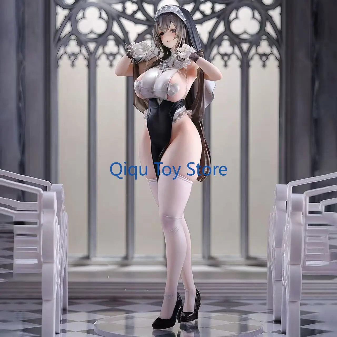 

Prayer Sister Limited Edition 25cm High Trendy Handicraft GK Model Ornaments Periphery