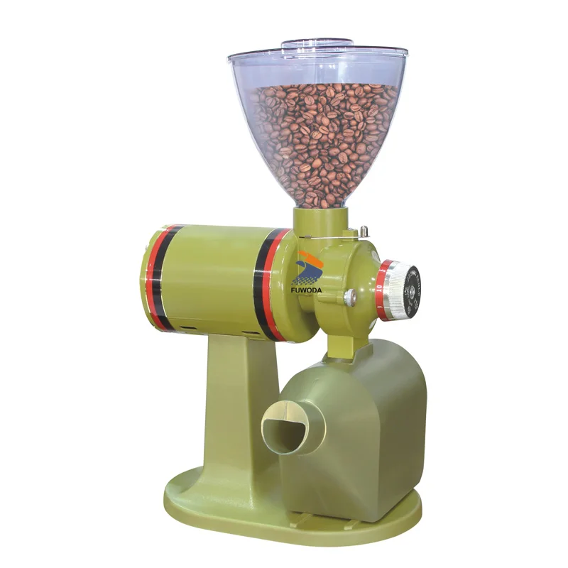 Electric 90MM Flat Burr Espresso Coffee Grinder 680g Hopper 10gears Thickness Adjustable Coffee Bean Grinding Machine 110v 220v