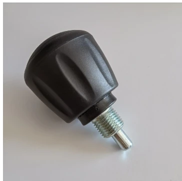 

Elastic Fitness Spring Pull Pin Knob M16x1.5 Plastic Adjustable Replacement for Exercise Bike Secure Fastening Equipment