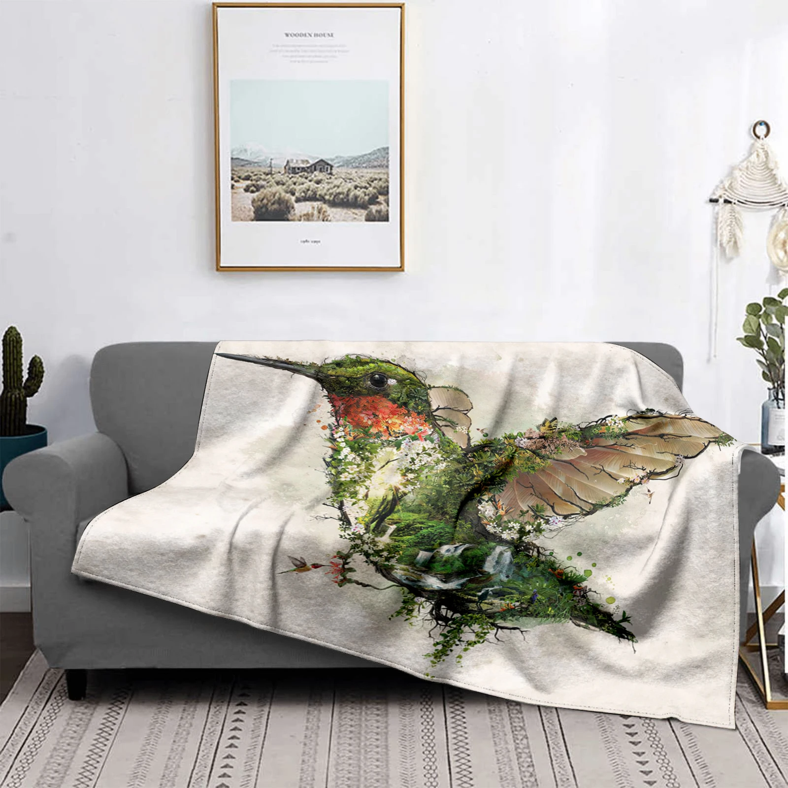 Home decoration plush Sofa blanket Colorful Animal  Bedspread on the bed anime fluffy soft blankets thick blanket for winte