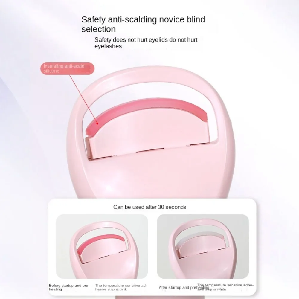 أداة تجعيد الرموش الكهربائية الدائمة مع 3 درجات حرارة تسخين سريع أدوات تجعيد الرموش الساخنة تحكم آمن مريح 2027 #3