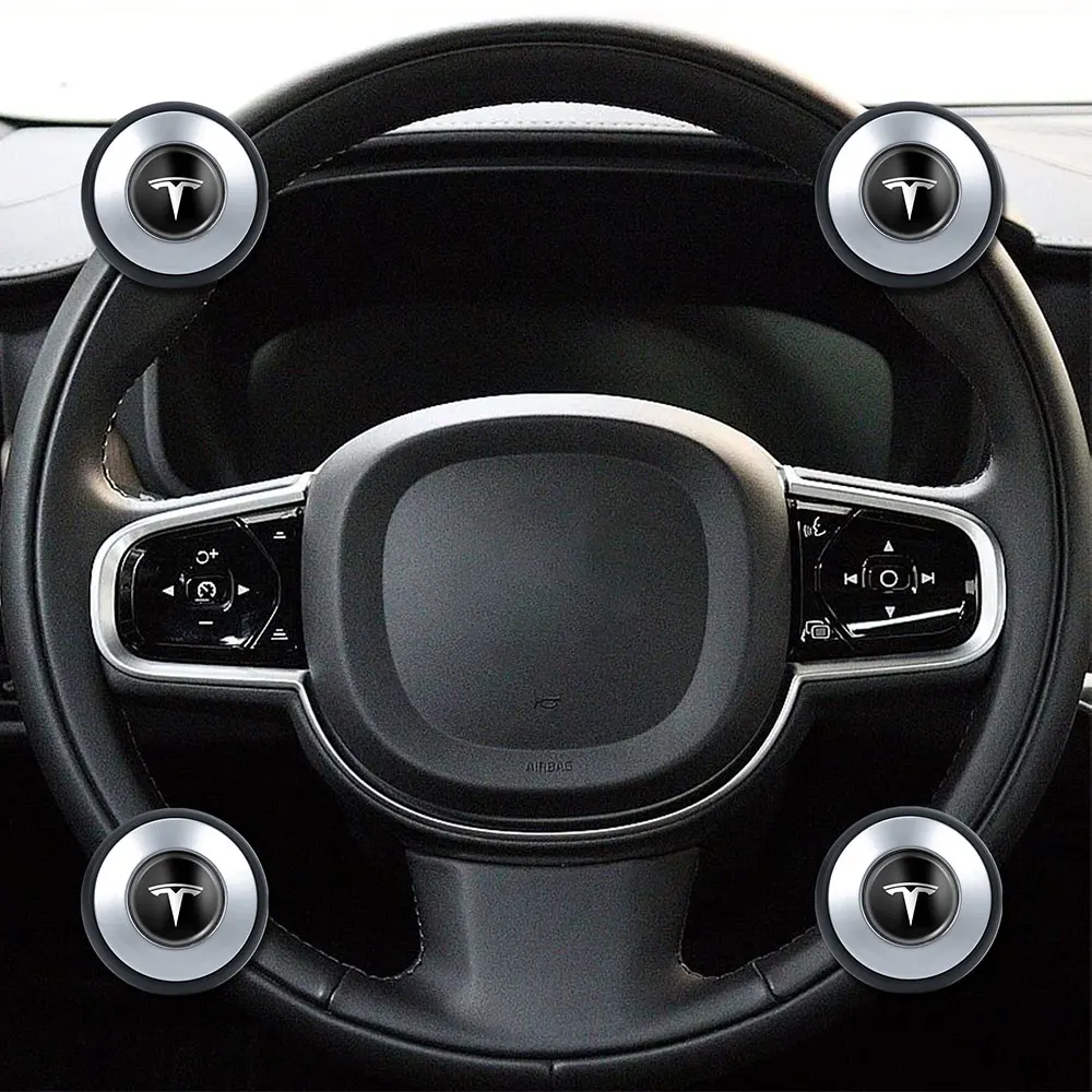 Universal Car Steering Wheel Booster Auto  Handle Rotating Auxiliary Spinner For Tesla Model 3 Y S  Roadster Cybertruck Juguete