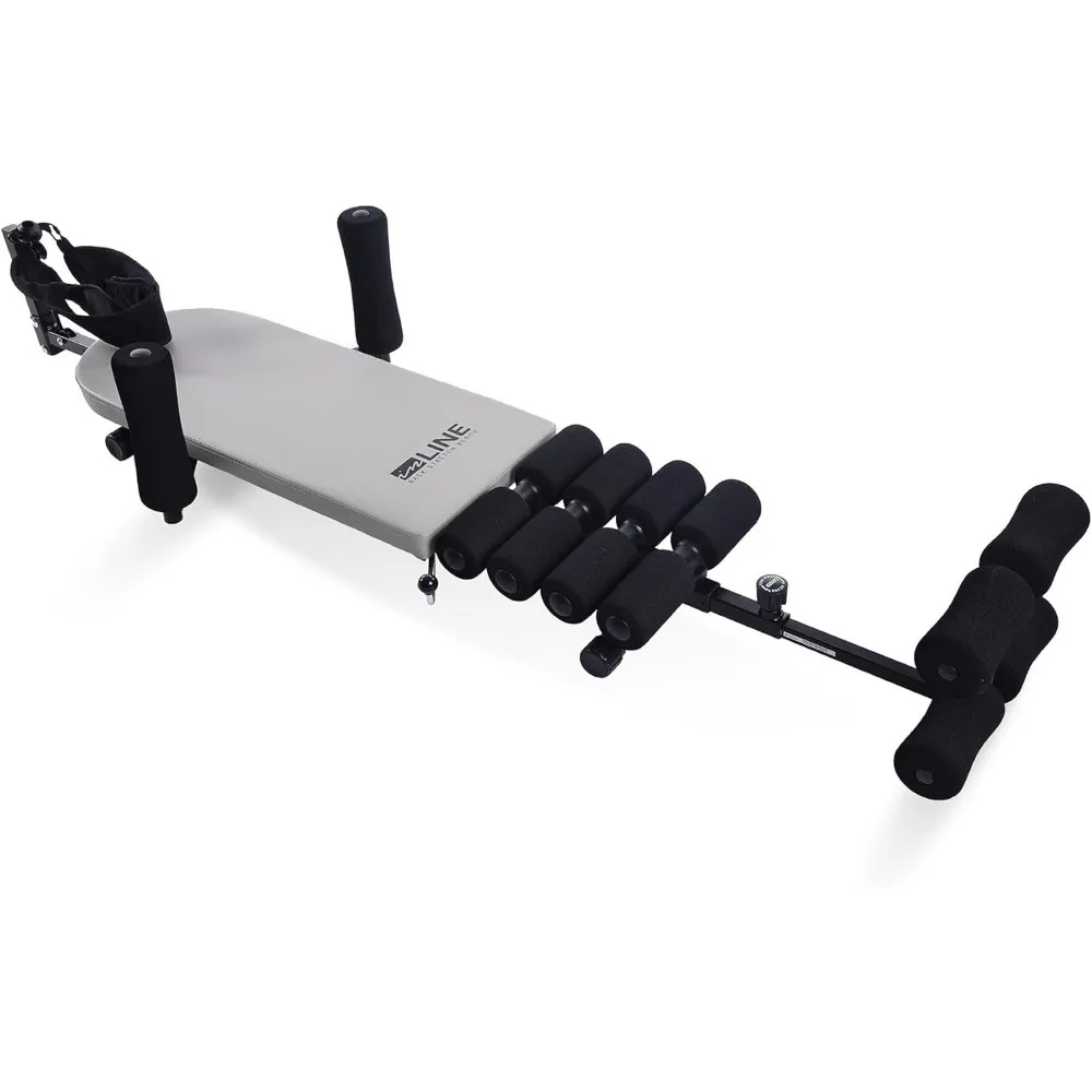 

Inline Back Stretch Bench with Cervical Traction - Back Decompression, Neck Stretcher for Tension Relief