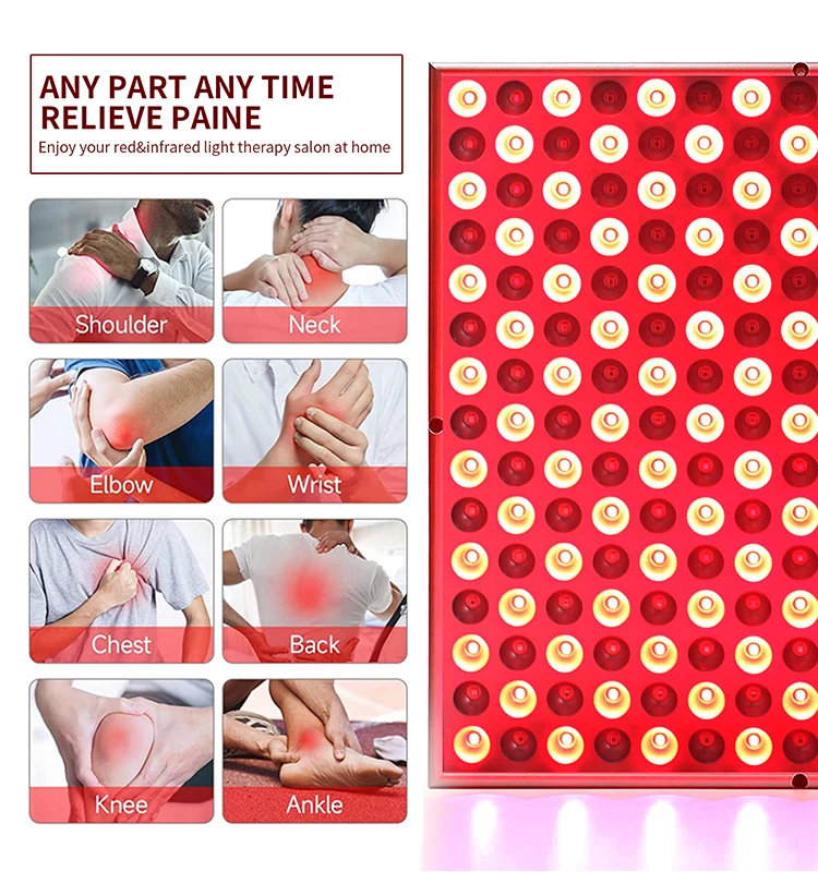 Red Light Therapy Panel Equipment For Home Use PDT Led Machine Full Body 1000W Red Light Therapy Panel Lamp For Whole Body