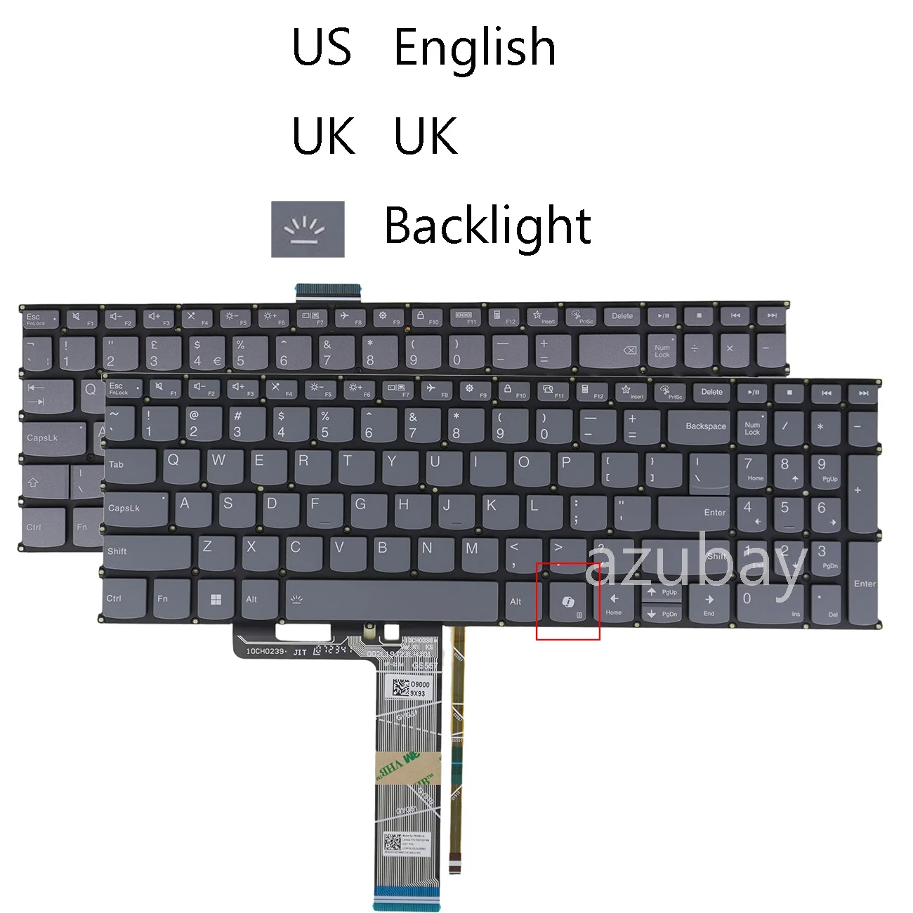 Backlit Keyboard Fo…