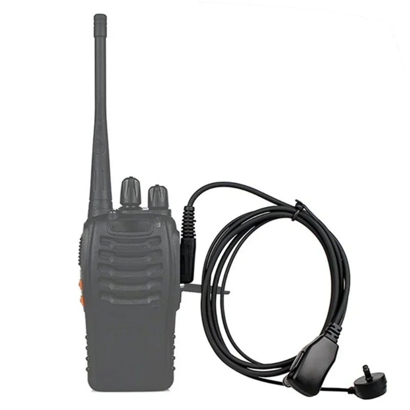 For Kenwood TYT Baofeng UV-5R BF-888S CB Radio Accessories 2 Pin PTT Headset Covert Acoustic Tube In-ear Earpiece walkie talkie