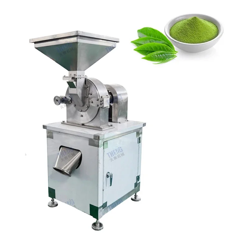 Dry Food Chili Black Pepper Rice Wheat Maize Grain Corn Grinder Grinding Milling Crushing Machine