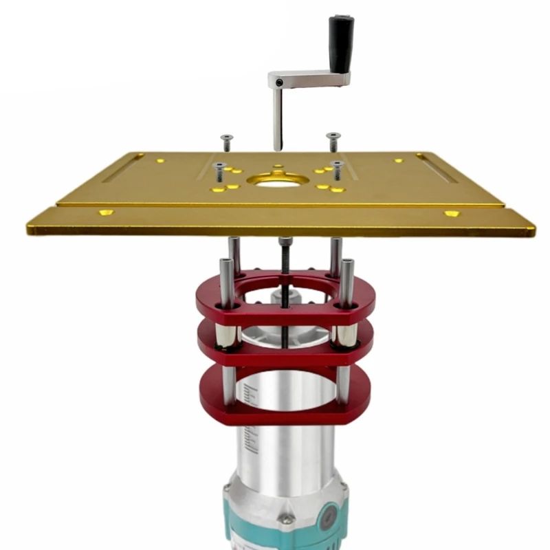 Woodworking Router Lift for 64-66mm Motor Router Table Milling Liftable Dropship