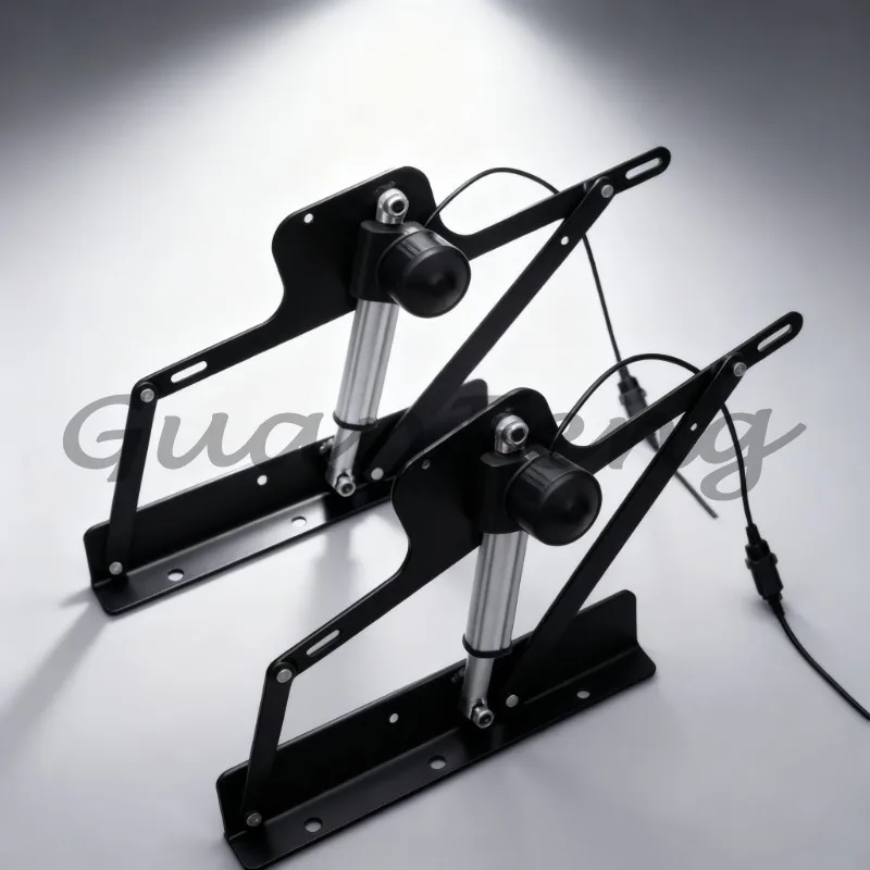 Electric Storage Bed Lifting Hinge Kit, Position Retention Lifting Mechanism for Space Saving Storage Bed
