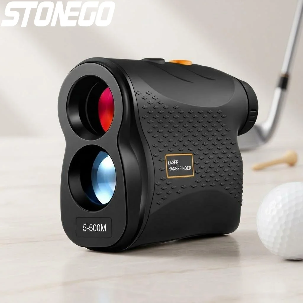 

500M Golf Rangefinder with Flag Lock Technology Accurate Measuring Device for Outdoor Sports Camping Hiking