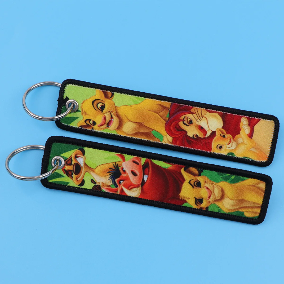 مضحك الساحرة التطريز مفتاح Fobs الكرتون الأميرة مفتاح العلامات المفاتيح للدراجات النارية سيارات مفتاح حامل أنيمي مجوهرات هدايا تشافيرو